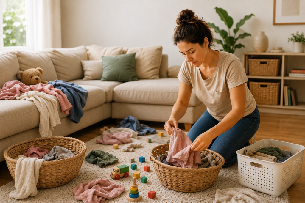 Como organizar a casa quando está tudo bagunçado